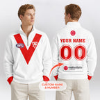 Sydney Football Unisex Quarterzip Waffle Sweatshirt