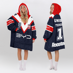 Sydney James Tedesco Unisex Home Blanket Hoodie