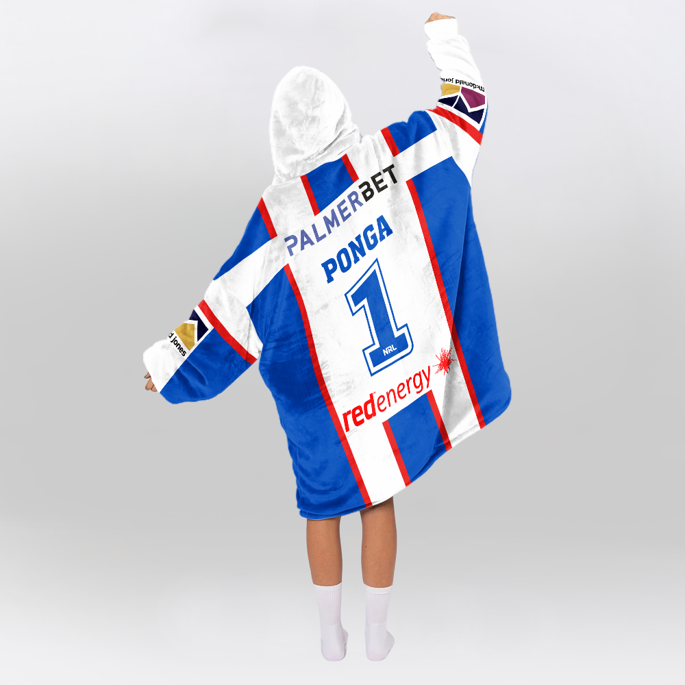 Newcastle Unisex Kalyn Ponga Away Blanket Hoodie