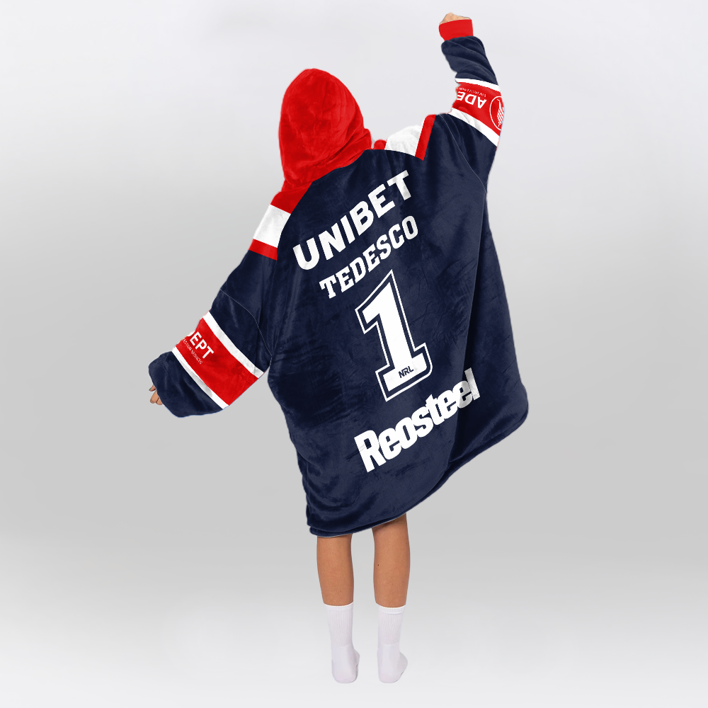 Sydney James Tedesco Unisex Home Blanket Hoodie