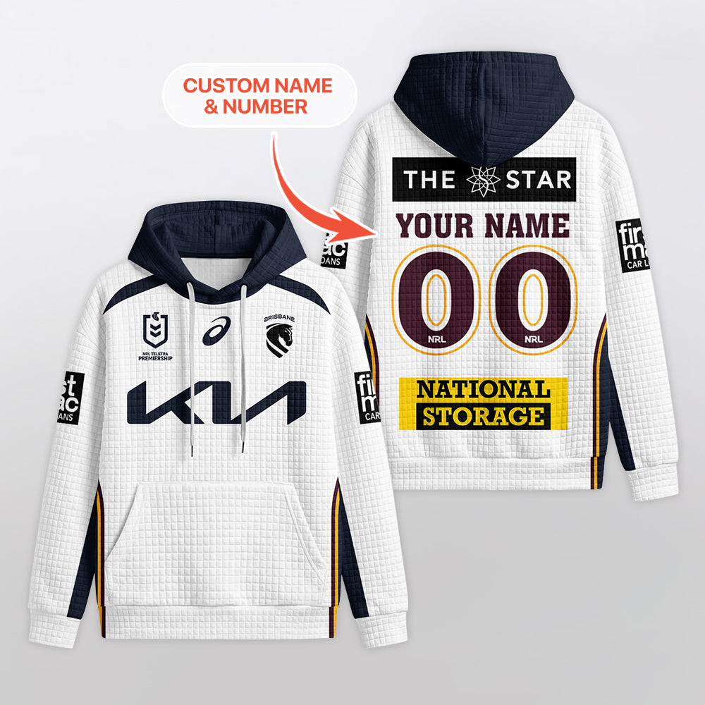 Brisbane Unisex Waffle Hoodie