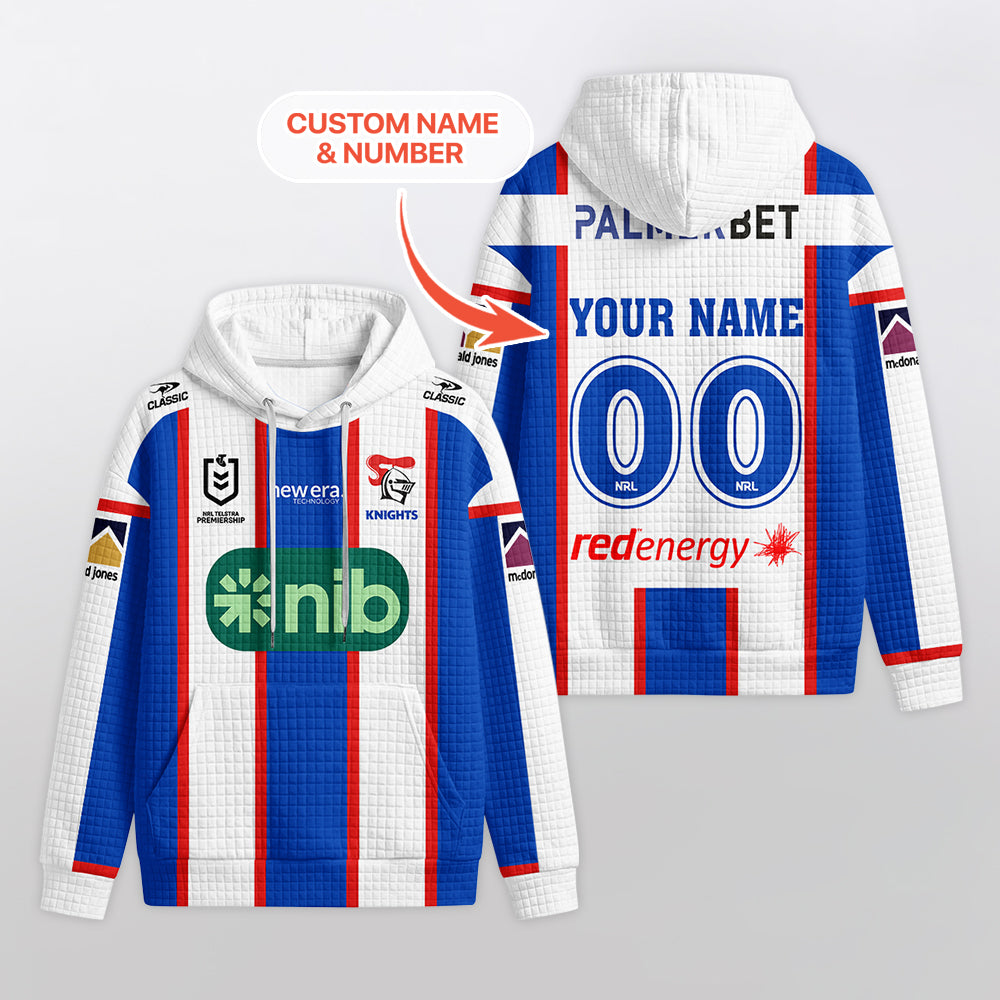 Newcastle Unisex Kalyn Ponga Away Waffle Hoodie