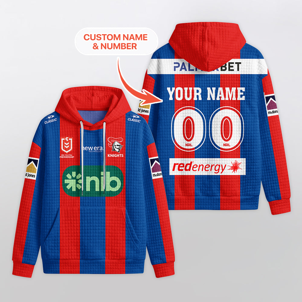Newcastle Unisex Kalyn Ponga Home Waffle Hoodie
