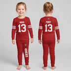 49ers Football MC 23! Inspired Bamboo Two Piece Long Sleeve Pajama Set