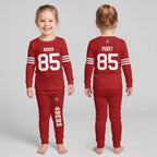 49ers Football MC 23! Inspired Bamboo Two Piece Long Sleeve Pajama Set