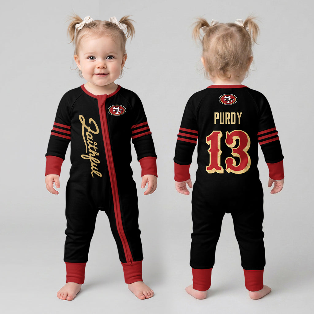 49ers Football! Inspired Bamboo Convertible Zippy