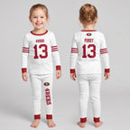 49ers Football MC 23! Inspired Bamboo Two Piece Long Sleeve Pajama Set