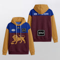 Brisbane Football Unisex Waffle Hoodie