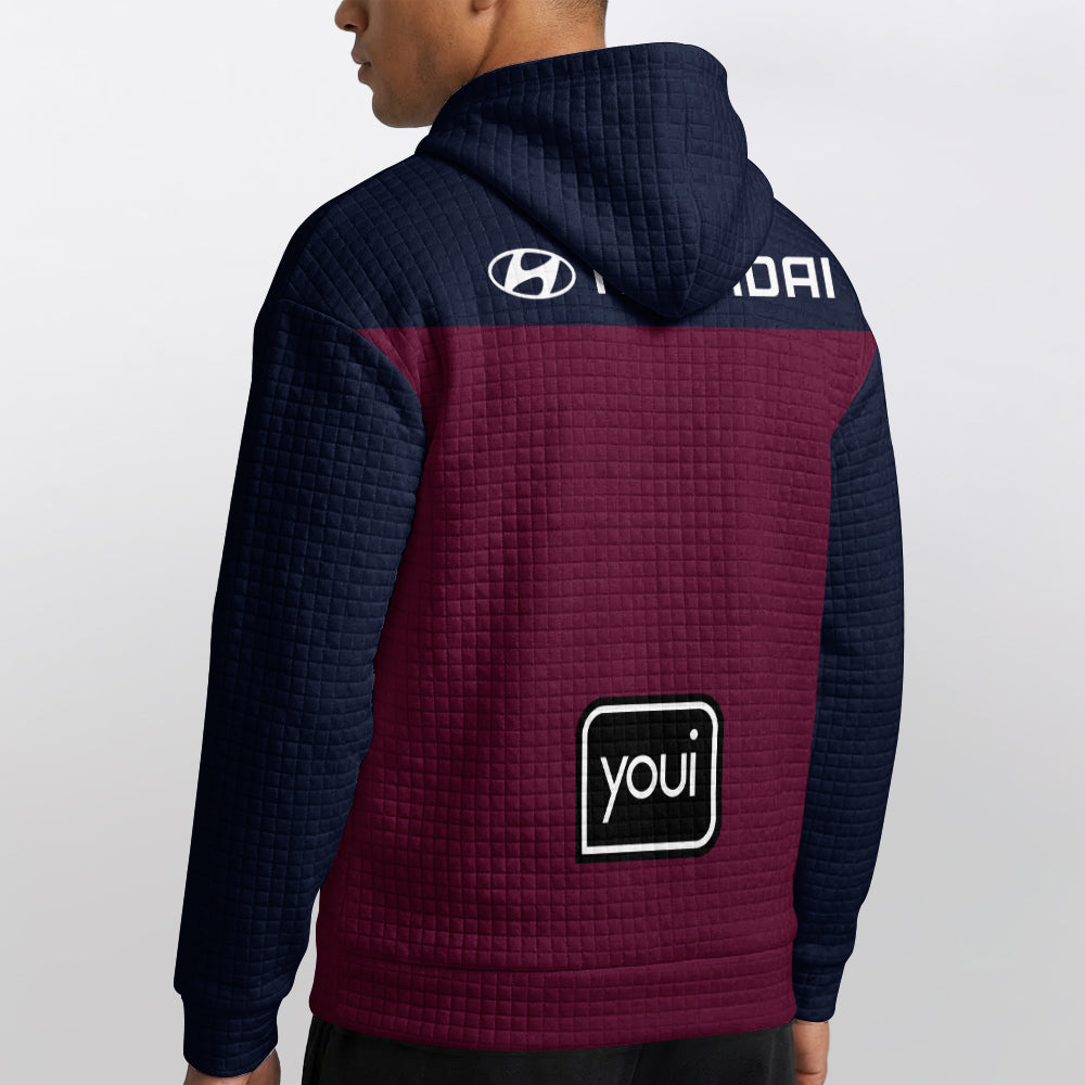 Brisbane Football Unisex Waffle Hoodie