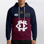 Brisbane Football Unisex Waffle Hoodie