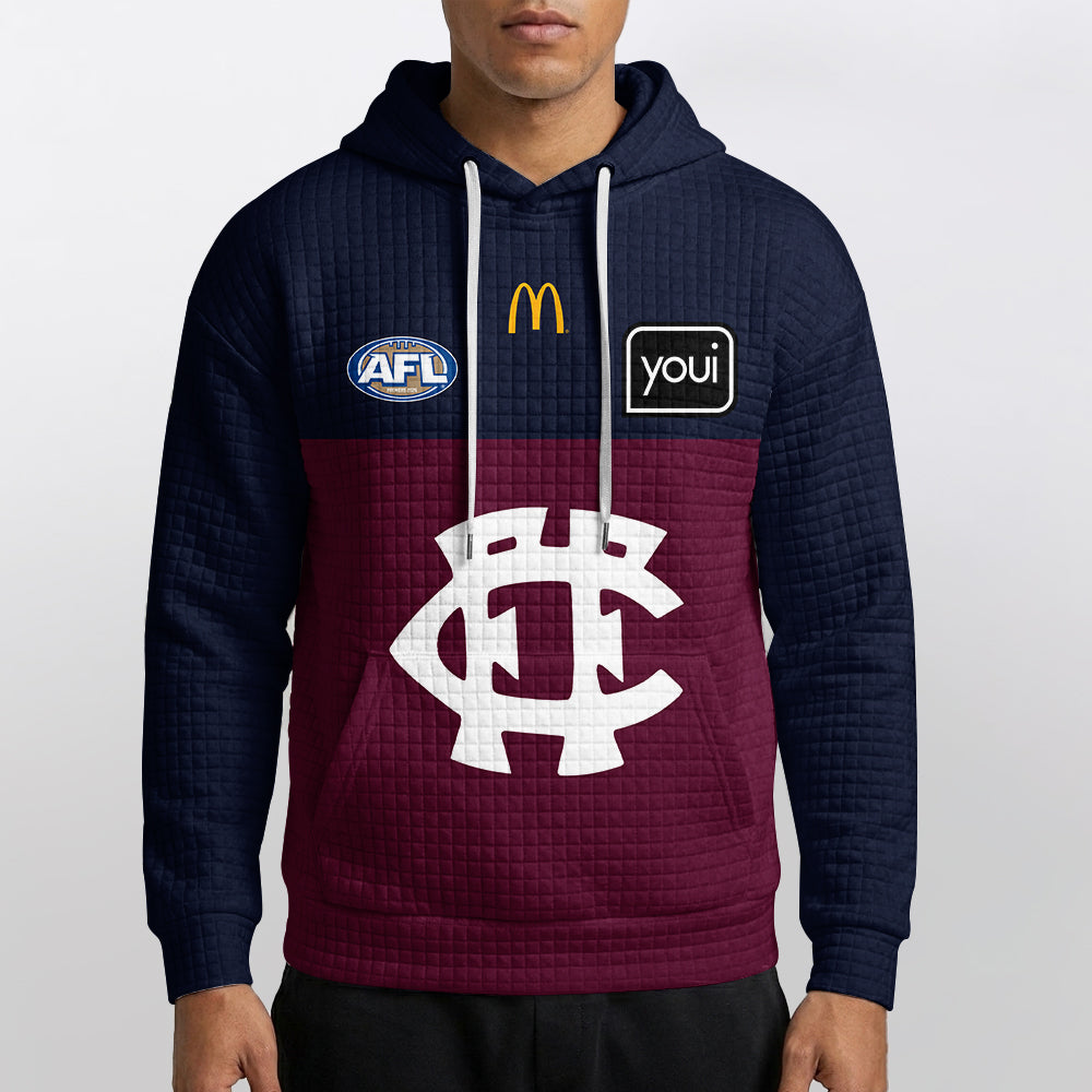 Brisbane Football Unisex Waffle Hoodie