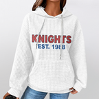 Newcastle Unisex Waffle Hoodie