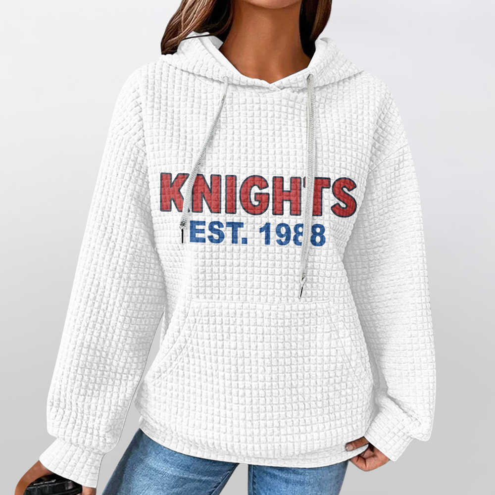 Newcastle Unisex Waffle Hoodie