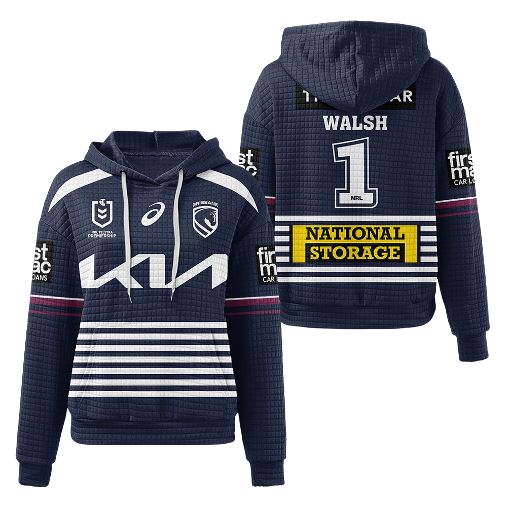 Brisbane Unisex Waffle Hoodie