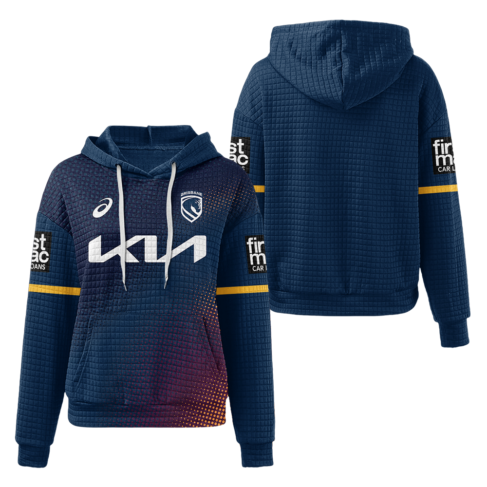 Brisbane Unisex Waffle Hoodie