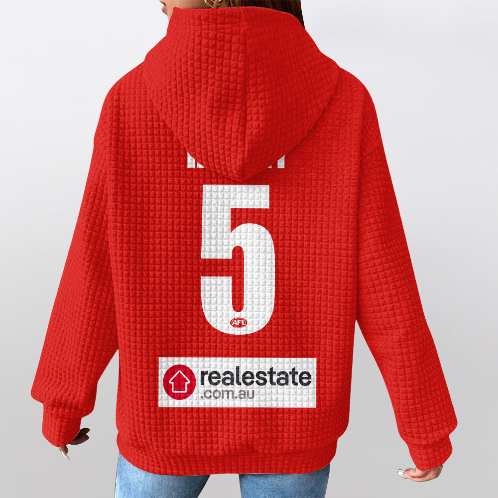 Sydney Football Unisex Waffle Hoodie