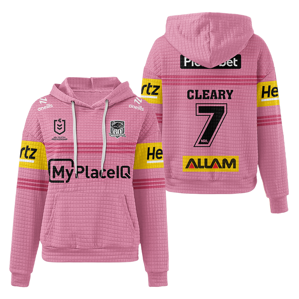 Penrith Nathan Cleary Unisex Waffle Hoodie