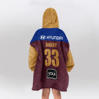 Brisbane Football Unisex Blanket Hoodie