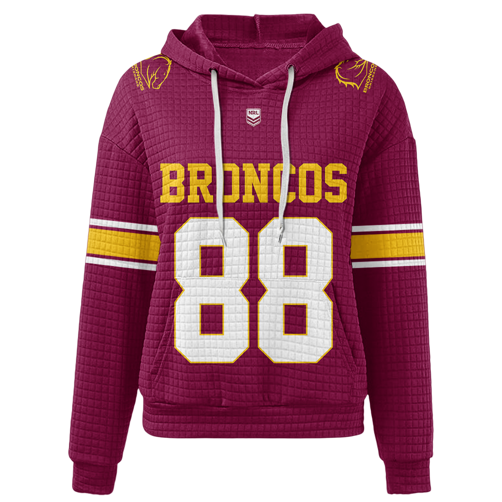 Brisbane Unisex Waffle Hoodie