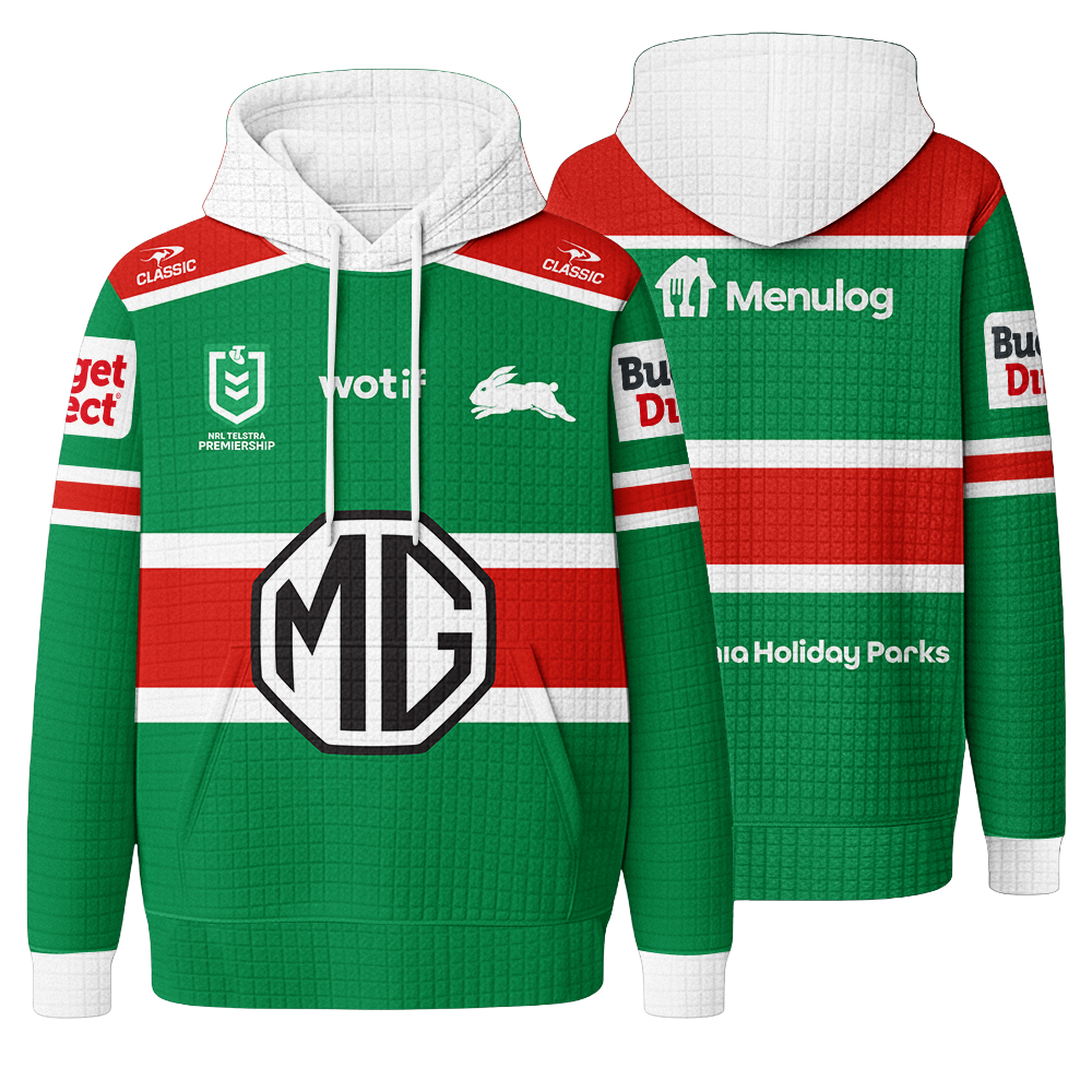South Sydney Unisex Away Waffle Hoodie
