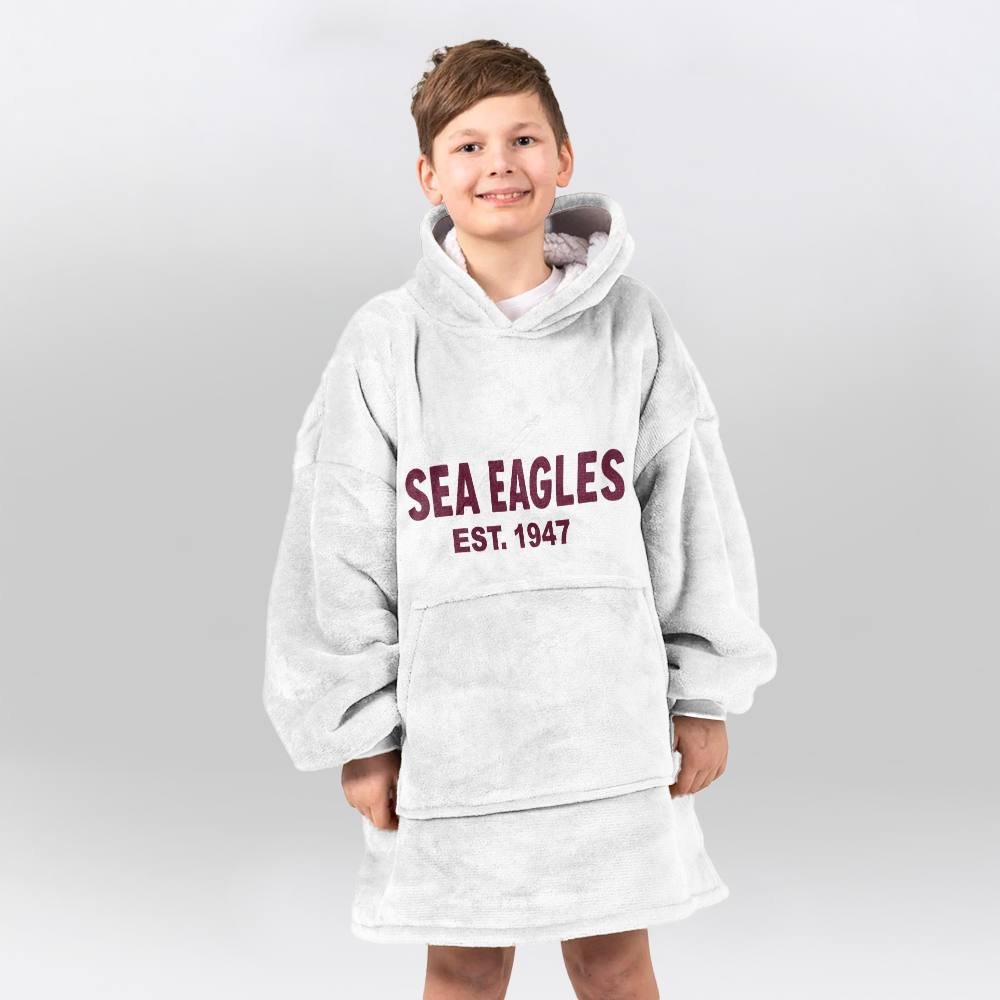 Manly Warringah Unisex Blanket Hoodie
