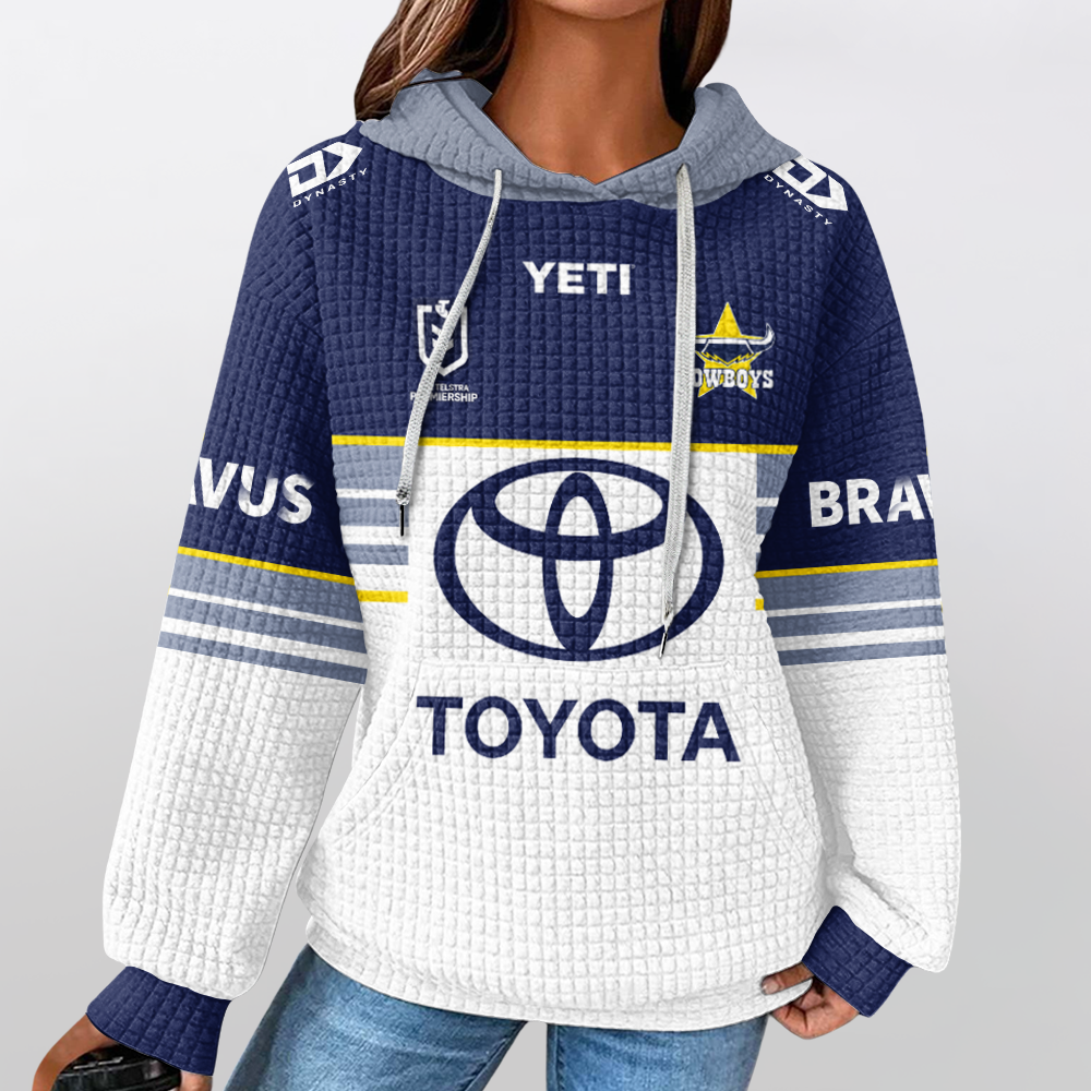 North Queensland Unisex Waffle Hoodie