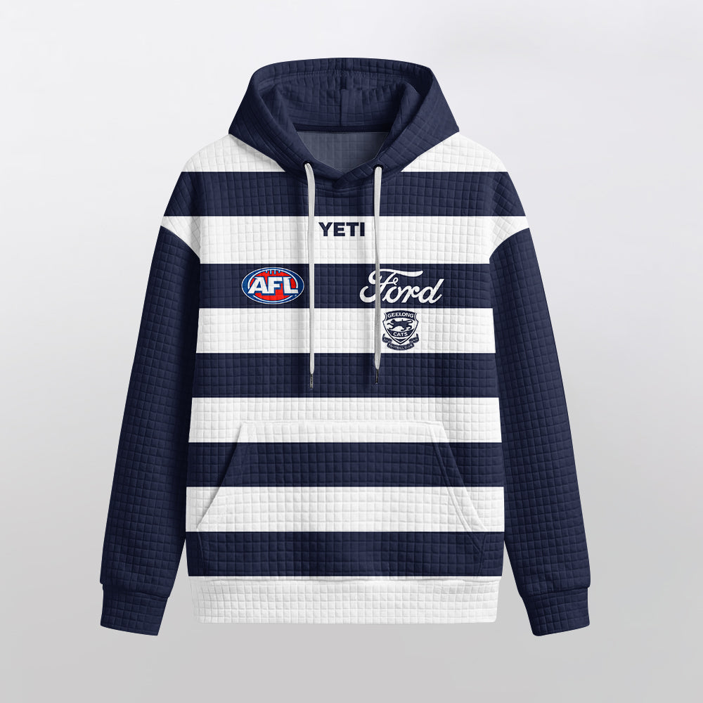 Geelong Football Unisex Waffle Hoodie