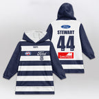 Geelong Football Unisex Blanket Hoodie