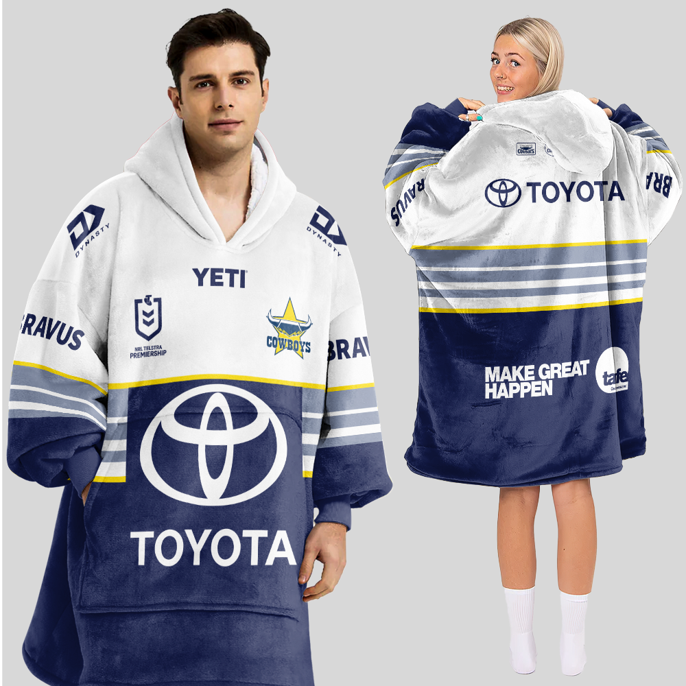 North Queensland Unisex Blanket Hoodie
