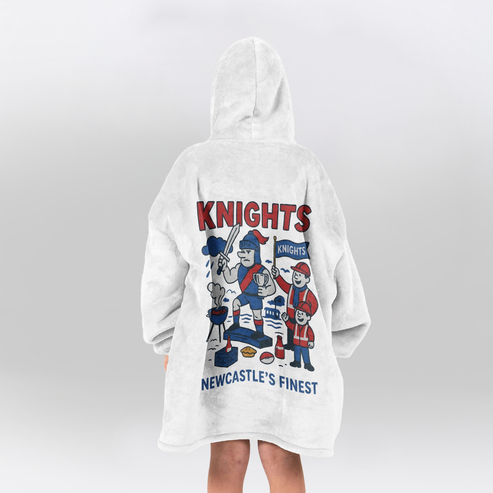 Newcastle Unisex Blanket Hoodie