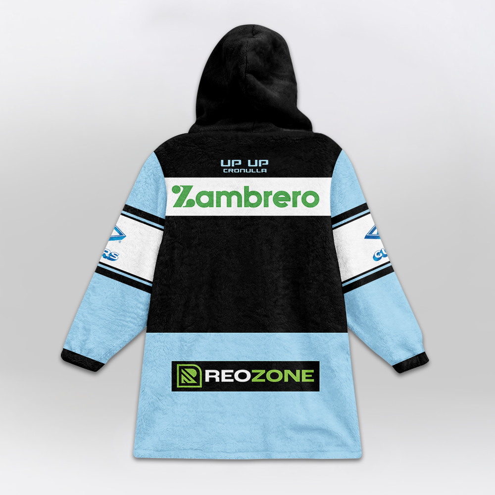 Cronulla-Sutherland Unisex Blanket Hoodie