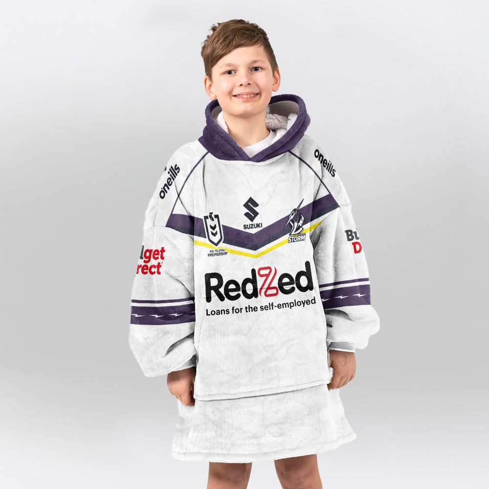 Melbourne Unisex Away Blanket Hoodie
