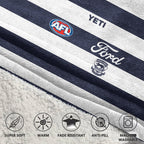 Geelong Football Blanket Hoodie