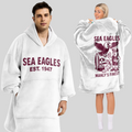 Manly Warringah Unisex Blanket Hoodie