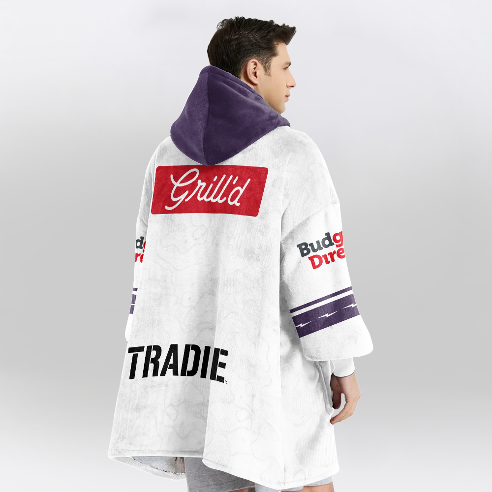 Melbourne Unisex Away Blanket Hoodie