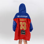 Brisbane Football Unisex Blanket Hoodie