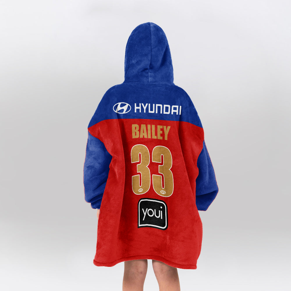 Brisbane Football Unisex Blanket Hoodie