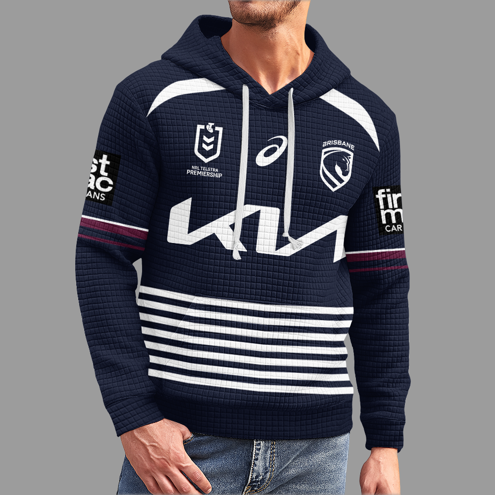 Brisbane Unisex Waffle Hoodie