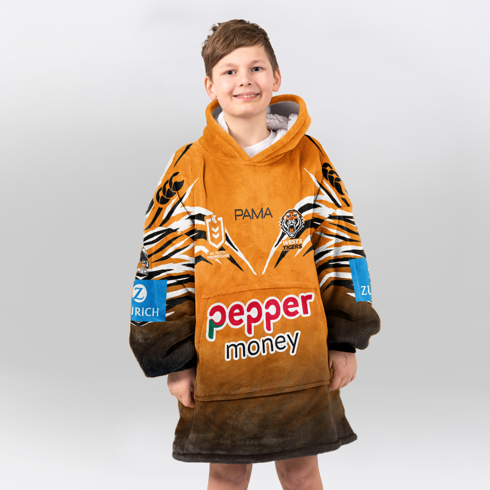 Wests Unisex Home Blanket Hoodie