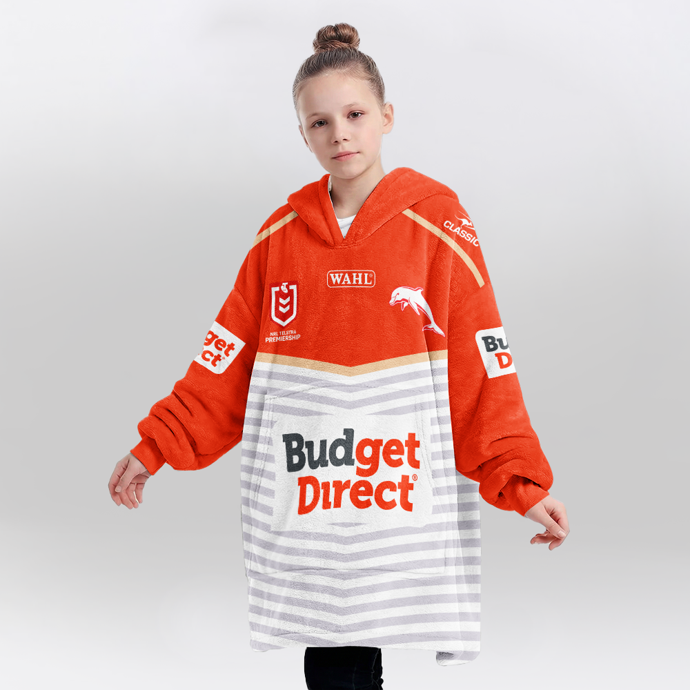 Dolphins Unisex Blanket Hoodie