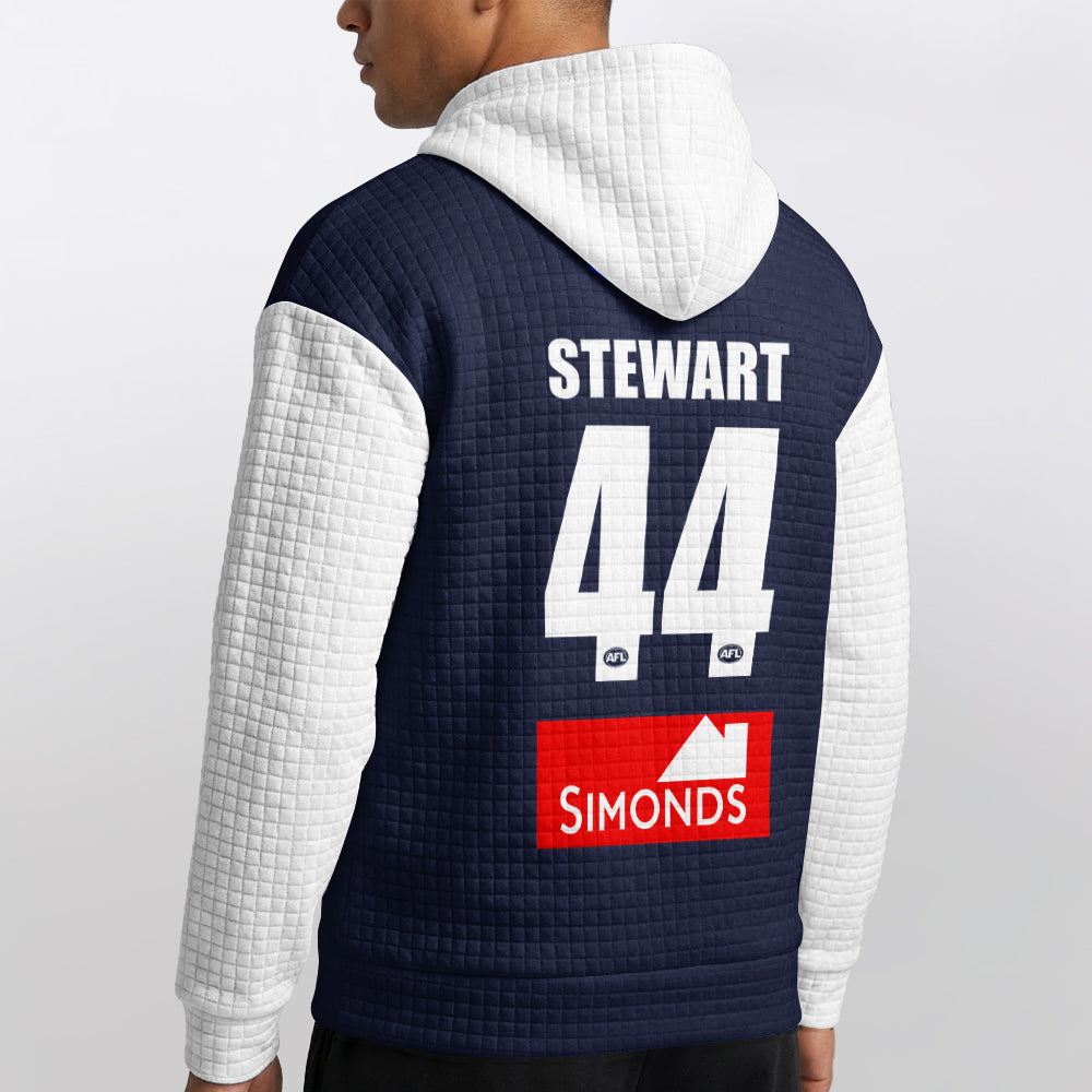 Geelong Football Unisex Waffle Hoodie