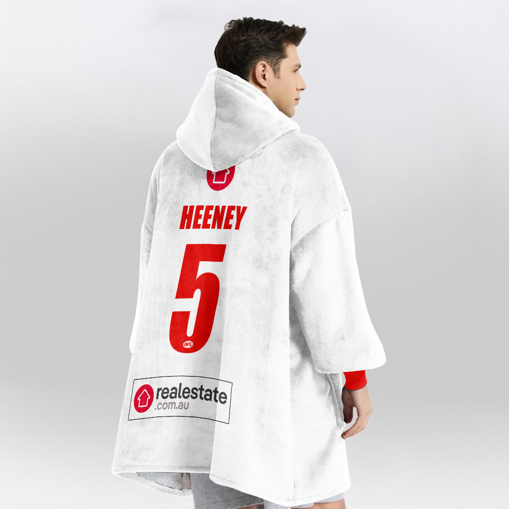 Sydney Football Unisex Blanket Hoodie