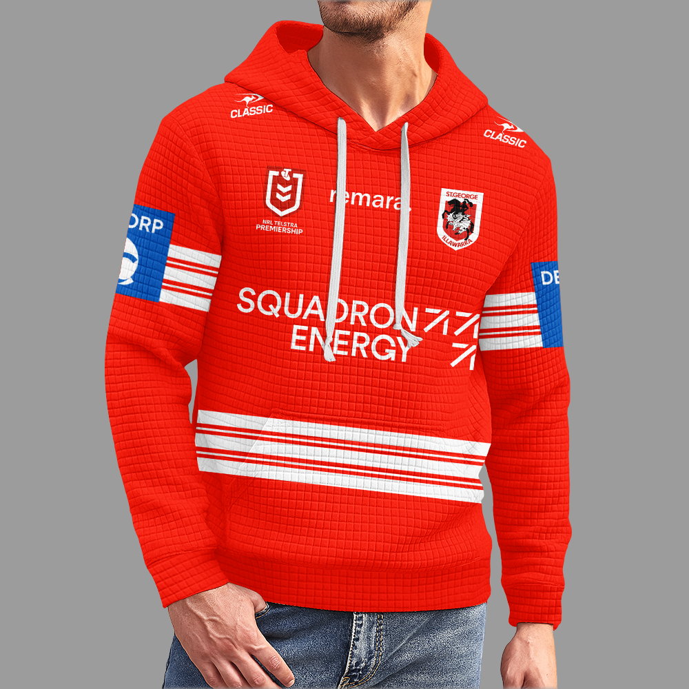 St. George Illawarra Waffle Hoodie