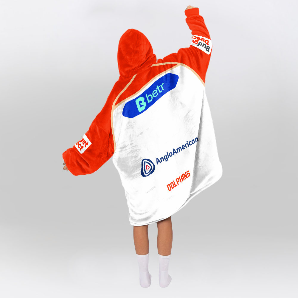 Dolphins Unisex Blanket Hoodie