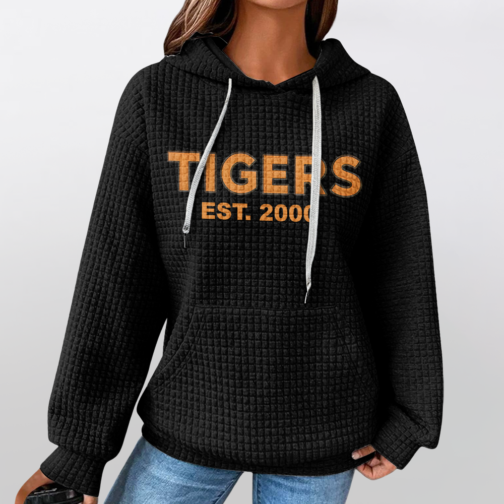 Wests Unisex Waffle Hoodie
