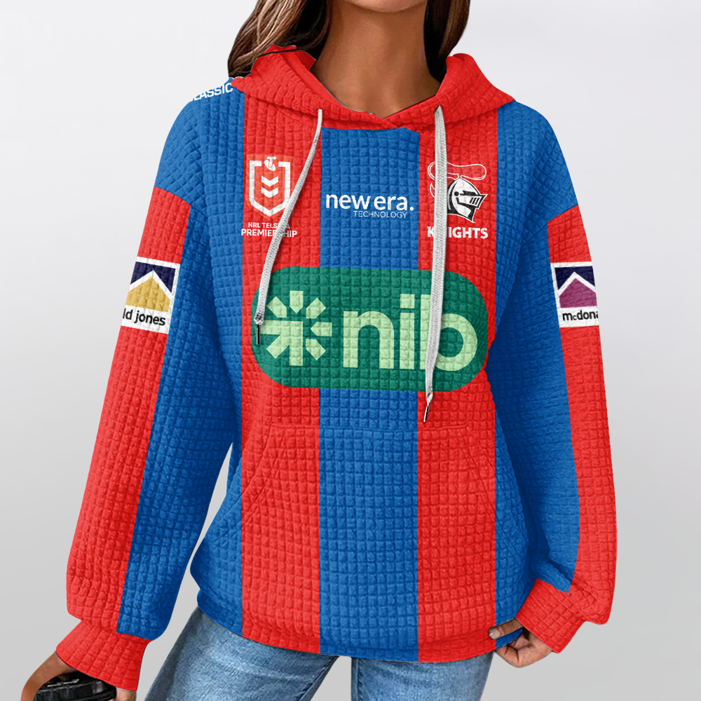 Newcastle Unisex Waffle Hoodie