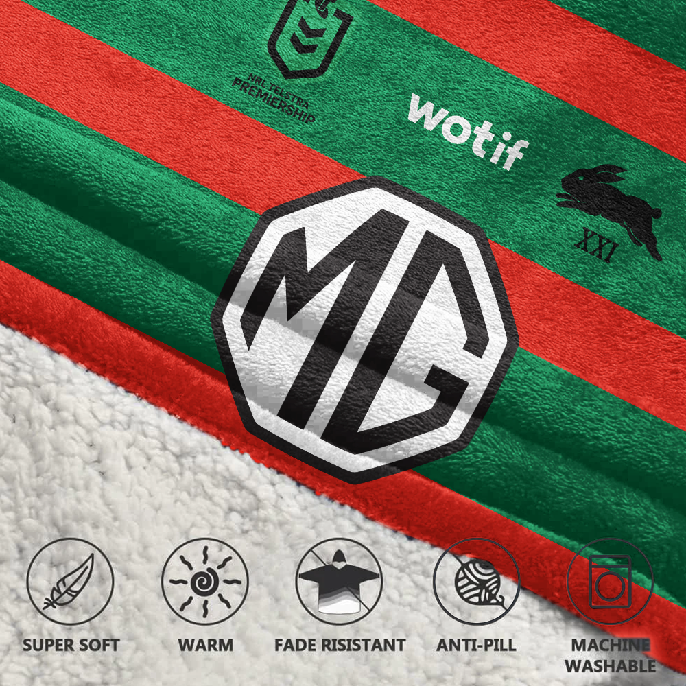 South Sydney Unisex Home Blanket Hoodie