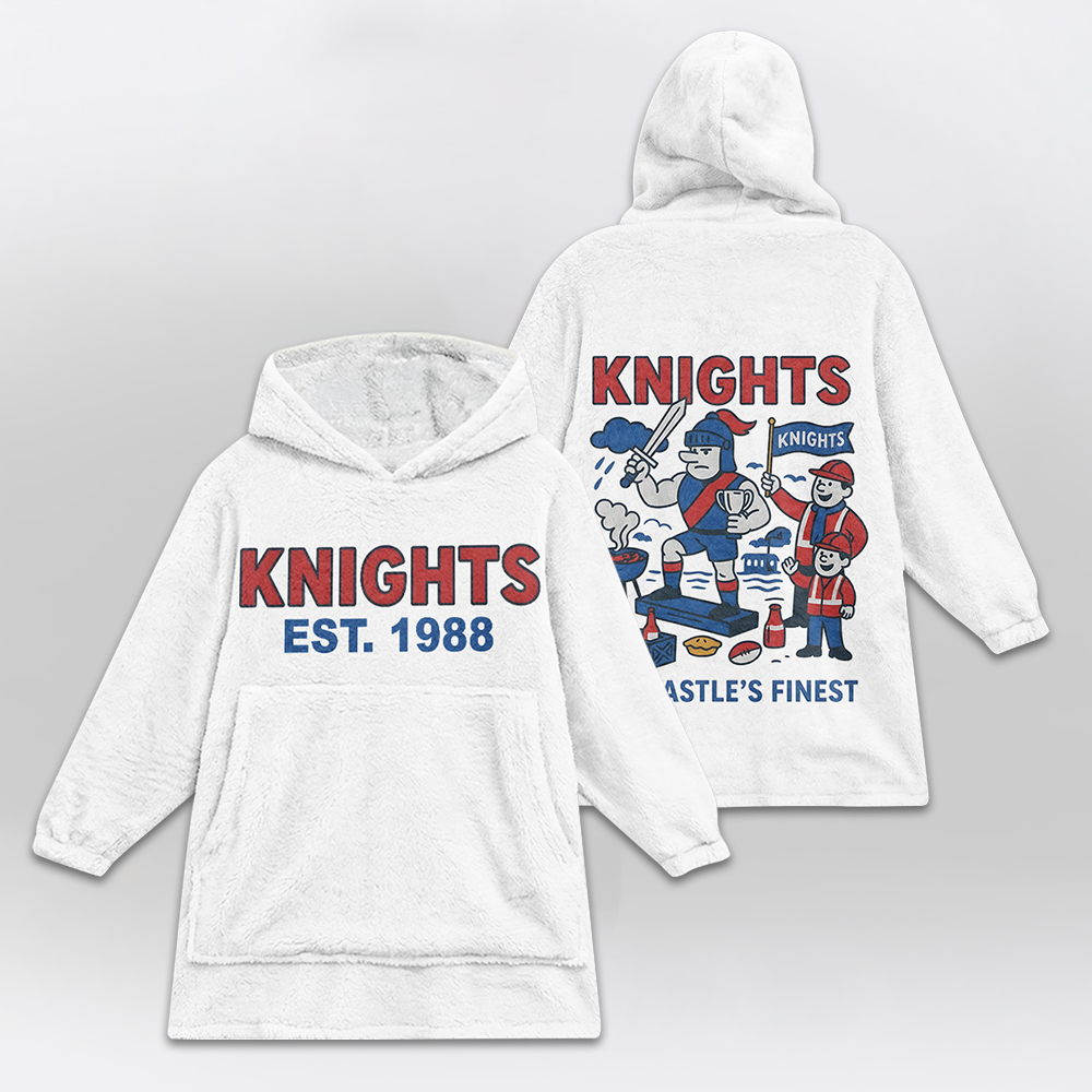 Newcastle Unisex Blanket Hoodie