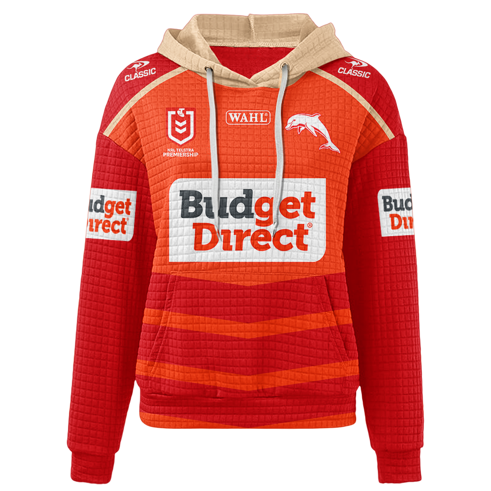Dolphins Unisex Waffle Hoodie