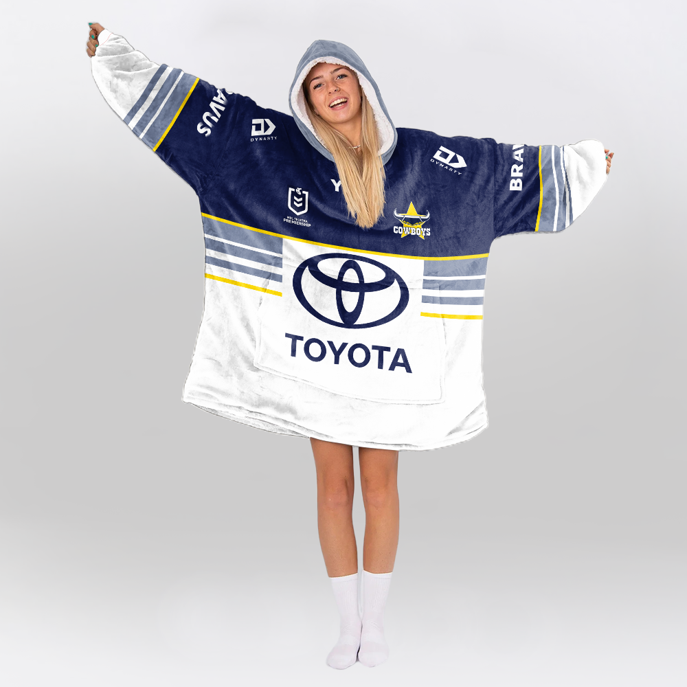 North Queensland Unisex Blanket Hoodie